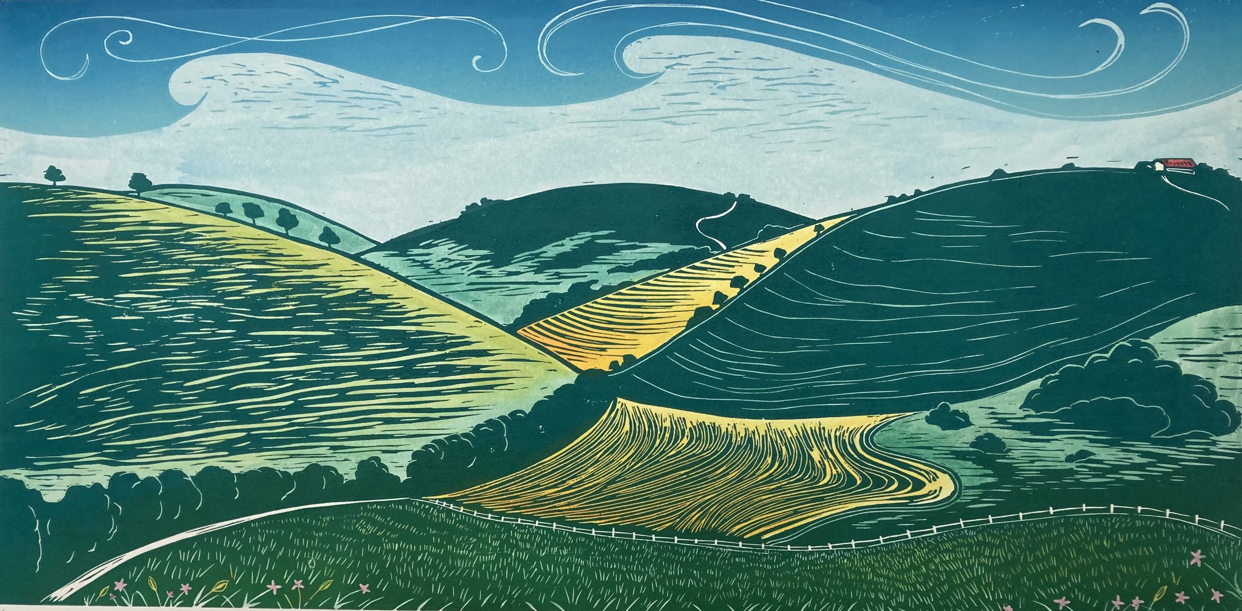 OVER THE DOWNS TO FULKING