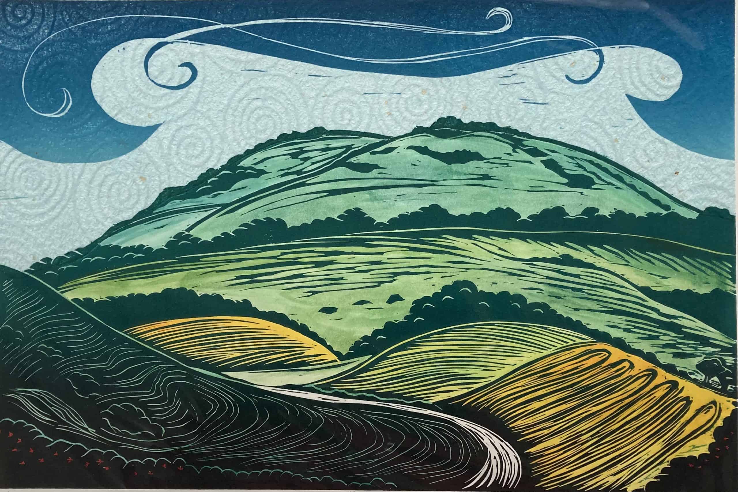 OVER THE DOWNS TO BIMBLE