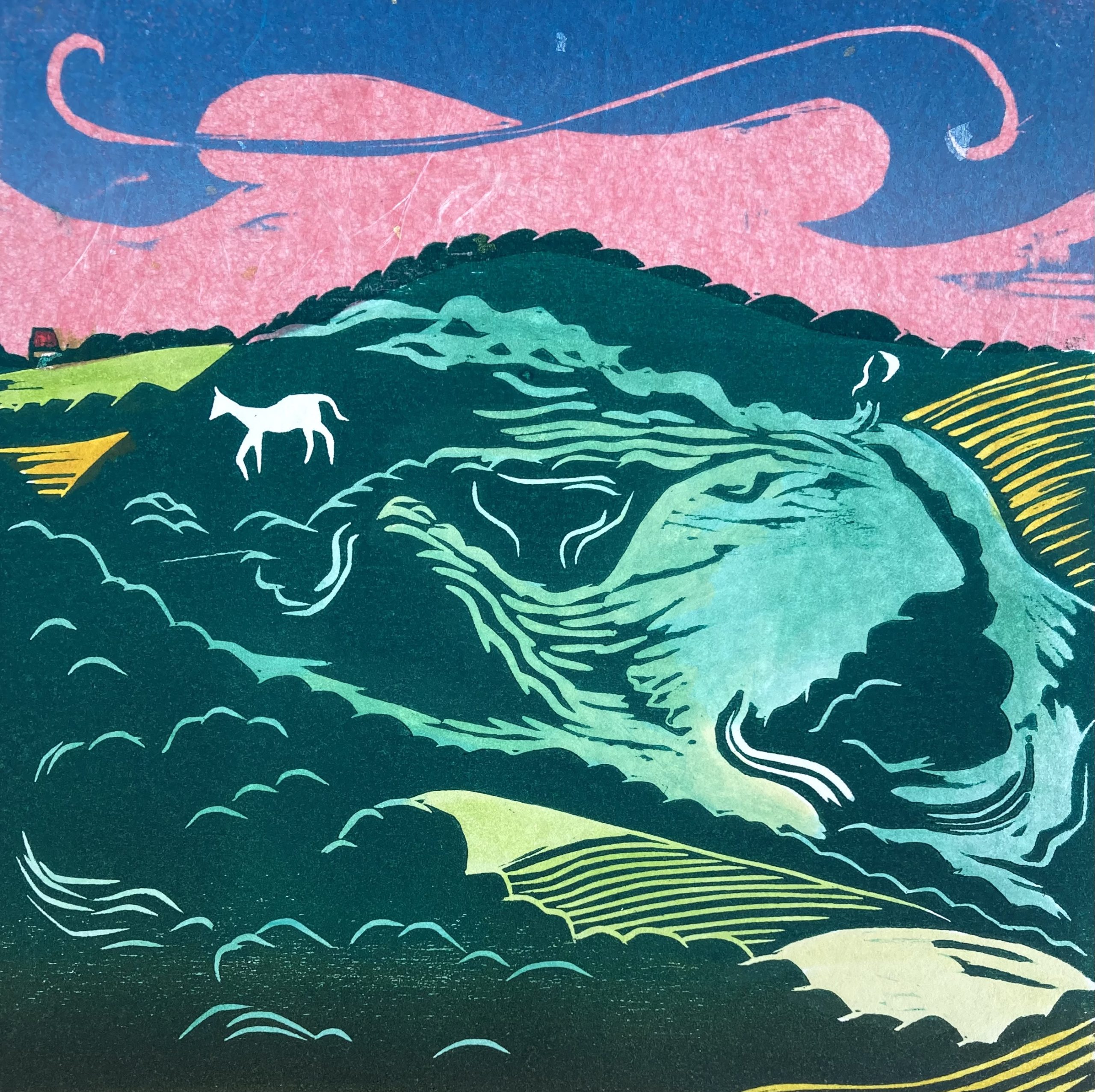 THE WHITE HORSE PINK