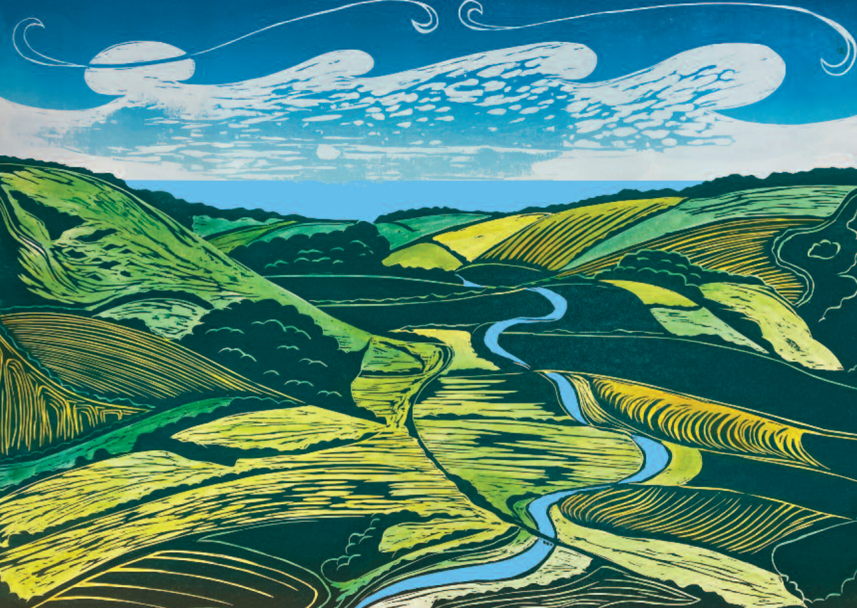 THE SEA FROM MOUNT CABURN